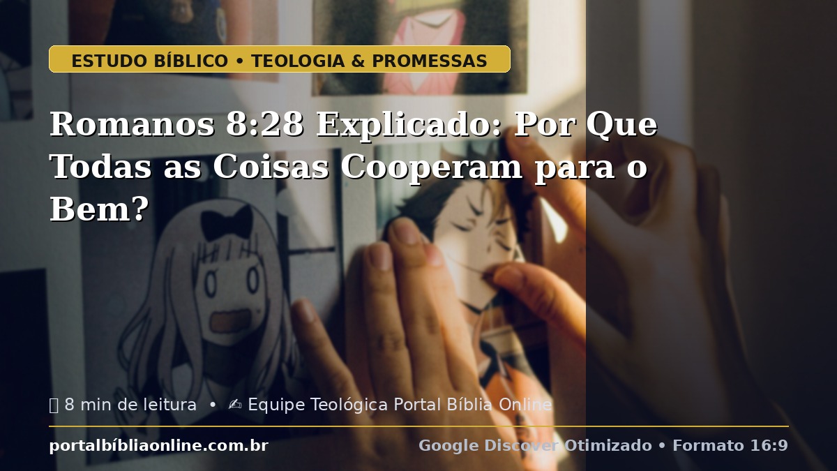 Romanos 8:28 Explicado: Por Que Todas as Coisas Cooperam para o Bem?